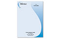 Memo Blue Retail Design 5X7
